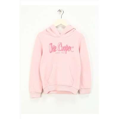Lee Cooper Baskılı Kadın Pembe Sweatshırt 241 LCG 241005 ELENA PEMBE 5003086771