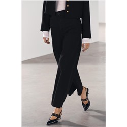 ZW COLLECTION MARINE STRAIGHT-LEG HIGH-WAIST JEANS