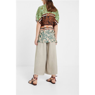 Camisa boho floral