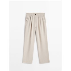 Pantalón lyocell loose fit