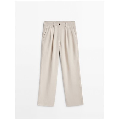 Pantalón lyocell loose fit