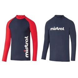Mistral Schwimmshirt Herren, mit Reißverschluss am Rücken