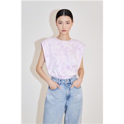 Camiseta tie-dye Rosa