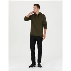 Haki Regular Fit Sweatshirt