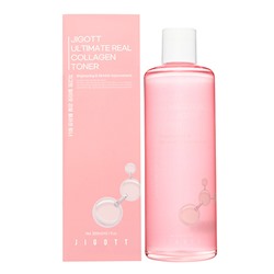 JIGOTT Ultimate Real Collagen Toner Тонер для лица с коллагеном 300мл