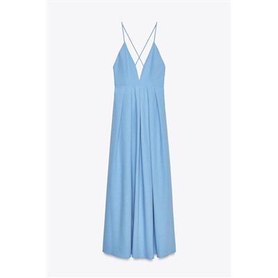 ZW COLLECTION LONG DRESS WITH TIES