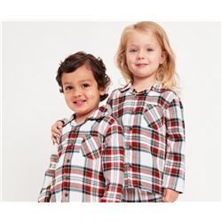 Unisex Printed Pajama Set for Toddler & Baby