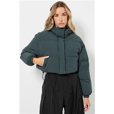Anorak con capucha - Verde