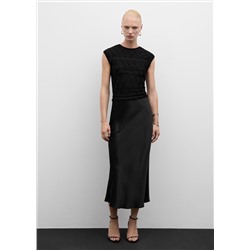 Camiseta textura manga corta