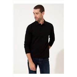 Pierre Cardin Polo Yaka Slim Fit Cepsiz Düz Erkek Sweatshirt WAYS