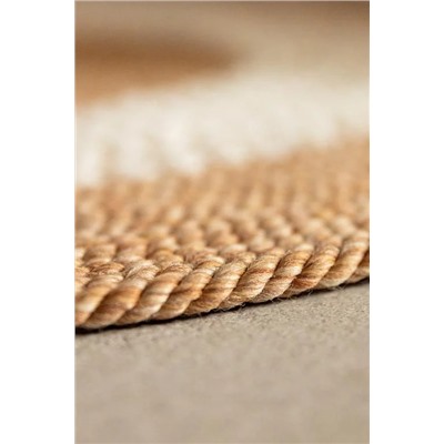 Alsace Oval Kilim - Naturel/Krem - 90x150 cm