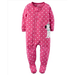 1-Piece Fleece PJs