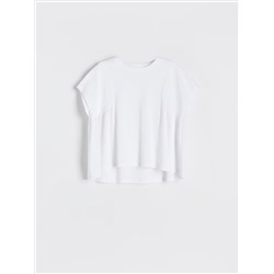 T-Shirt im Boxy-Stil aus Baumwolle