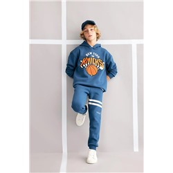 Defacto Erkek Çocuk NBA Los Angeles Lakers Oversize Fit KalınEşofman Altı A5542A823WN