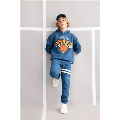 Defacto Erkek Çocuk NBA Los Angeles Lakers Oversize Fit KalınEşofman Altı A5542A823WN