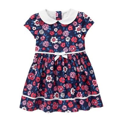 Floral Poplin Dress