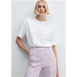 Jeans slouchy cintura goma