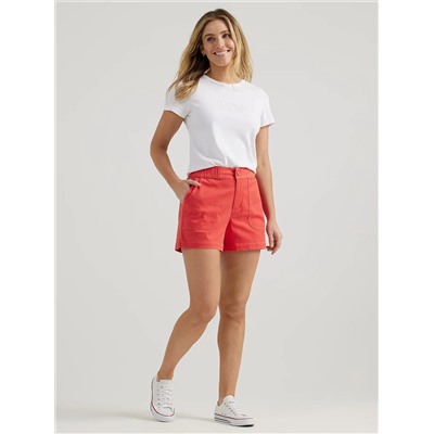 Women's Ultra Lux Comfort High Rise Pull-On Utility Short