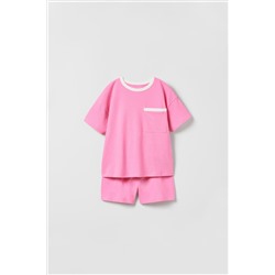 KIDS/ CONJUNTO BOLSILLO LISO