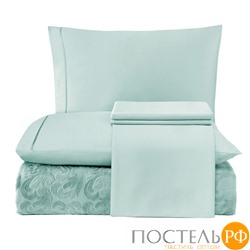 T1244T10007187 Покрывало Tivolyo home BAROC бирюзовый Евро