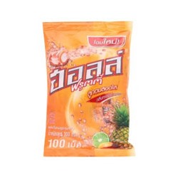 Леденцы от кашля Halls с фруктовыми вкусами в ассортименте 100 шт / Halls Fruity Candy 100 pcs 300g