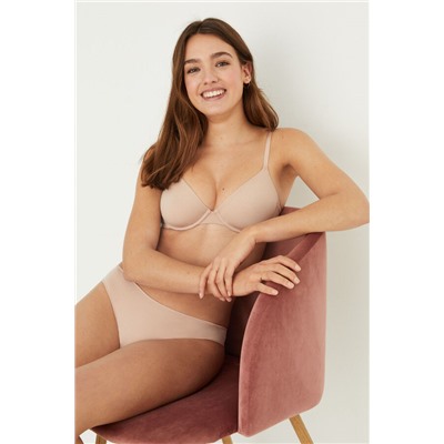 Braga clásica invisible microfibra