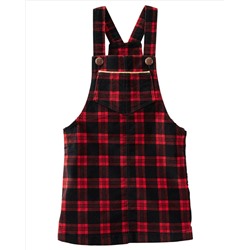 Plaid Corduroy Jumper