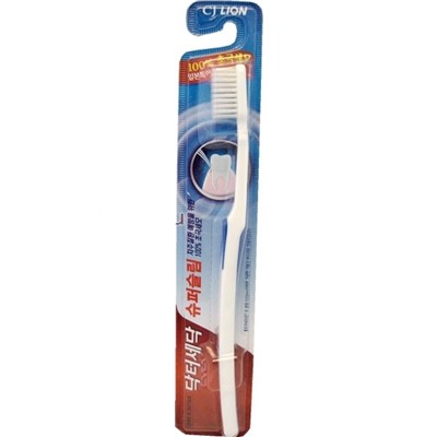 LION Dr. Sedoc Super Slim Toothbrush Супертонкая зубная щётка для чувствительных зубов (средняя жесткость) "DR. SEDOC" 1шт