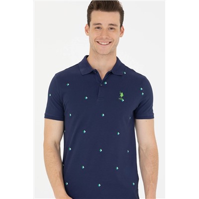Erkek Lacivert Polo Yaka Tişört