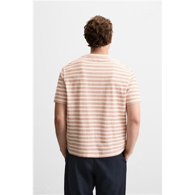 CAMISETA JACQUARD RAYAS