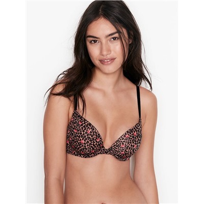 Sexy Tee Lace & Sheer Mesh Push-Up Bra