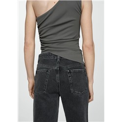 Jeans rectos tiro medio