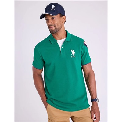 SIGNATURE TRICOT TAPE PIQUE POLO SHIRT
