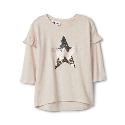 GapKids | Wonder Woman™ ruffle sleeve tee