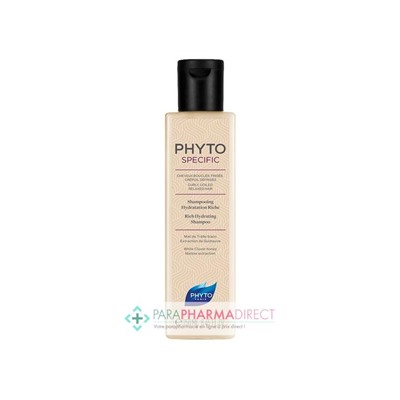 Phyto Specific Shampooing Hydratation Riche Cheveux Bouclés, Frisés 250ml