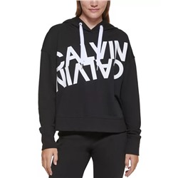 Calvin Klein Performance Terry Mirror Logo Hoodie