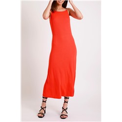 Vestido largo Naranja
