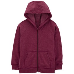 Kid Zip-Up Fleece Hoodie