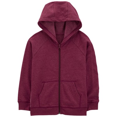 Kid Zip-Up Fleece Hoodie