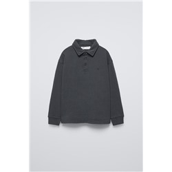 FADED-EFFECT POLO SHIRT