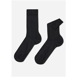 Kurze Herrensocken aus elastischer Baumwolle