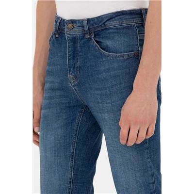 Erkek İndigo Jean Pantolon