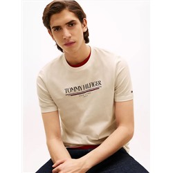 Tommy 1985 Stripe Logo T-Shirt