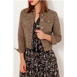 Chaqueta vaquera Topo y rosa