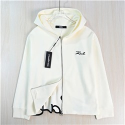 Женская толстовка / кофта на замке с капюшоном  KARL LAGERFEL*D ОРИГИНАЛ! 😎