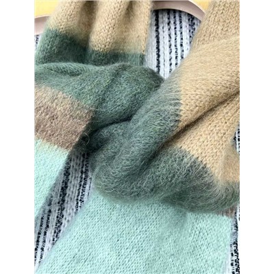 Теплый шерстяной шарф MI*U MI*U