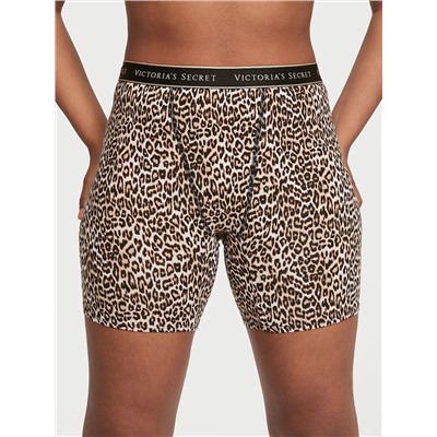 Logo Cotton High-Waist Boxer Brief