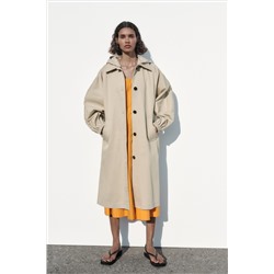 TRENCH OVERSIZE CAPUCHA