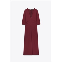 ZW COLLECTION RUCHED MIDI DRESS