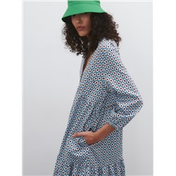 Gemustertes Maxikleid